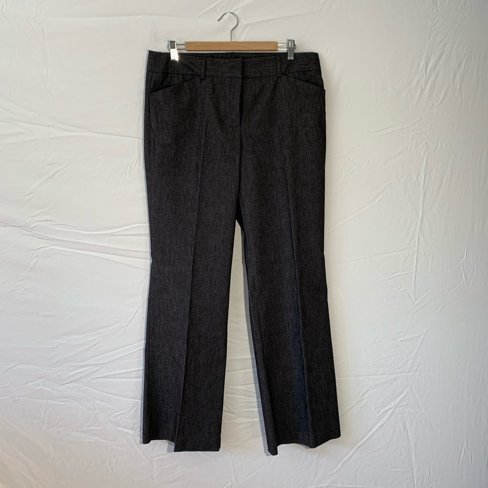 Smart Set Black Pattern Dress Pants - Picture 2 of 4